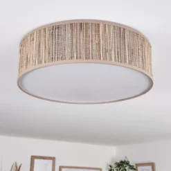 Antillo Plafonnier Nickel mat, 3 lumières