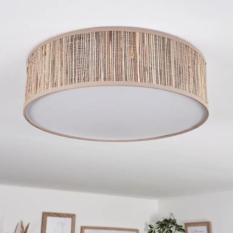 Antillo Plafonnier Nickel mat, 3 lumières