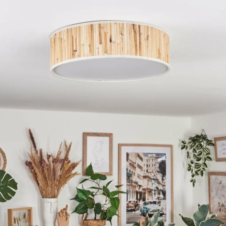 Antillo Plafonnier Nickel mat, 3 lumières