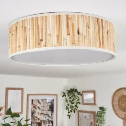 Antillo Plafonnier Nickel mat, 3 lumières