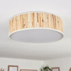 Antillo Plafonnier Nickel mat, 3 lumières