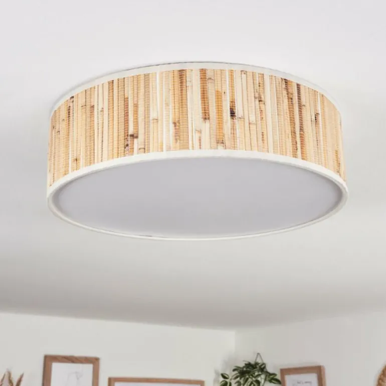 Antillo Plafonnier Nickel mat, 3 lumières