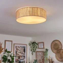 Antillo Plafonnier Nickel mat, 3 lumières