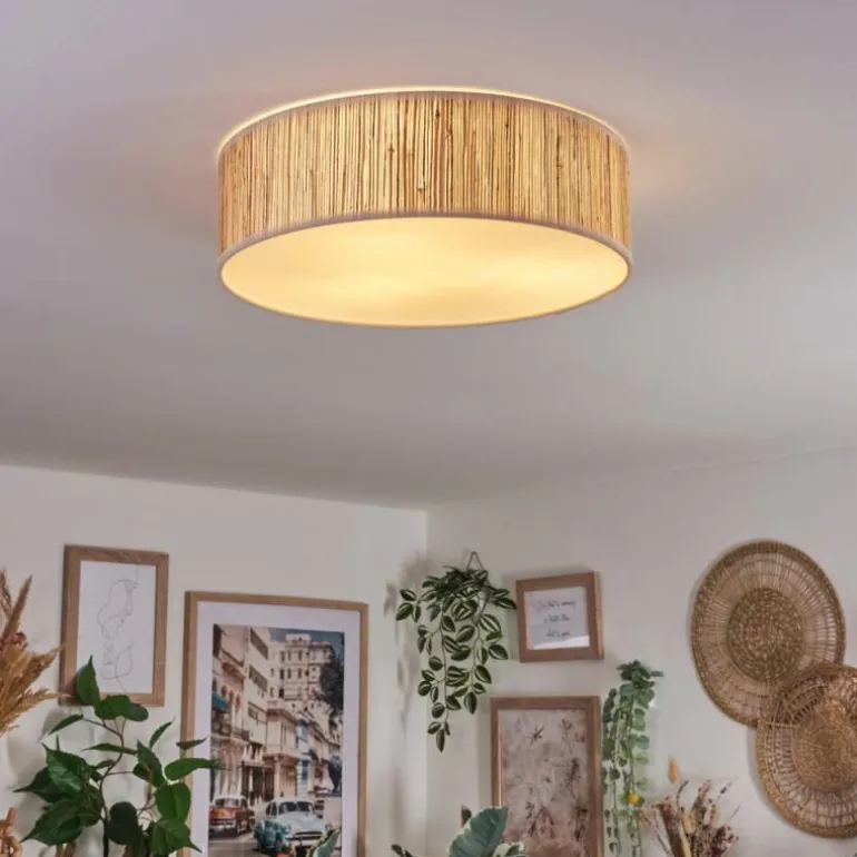 Antillo Plafonnier Nickel mat, 3 lumières