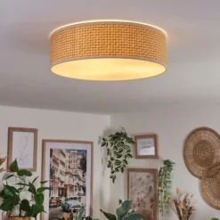 Antillo Plafonnier Nickel mat, 3 lumières