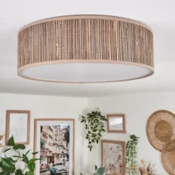 Antillo Plafonnier Nickel mat, 3 lumières