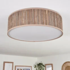 Antillo Plafonnier Nickel mat, 3 lumières