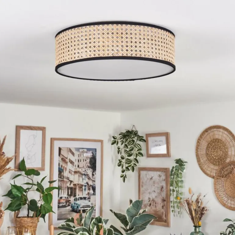 Antillo Plafonnier Nickel mat, 3 lumières