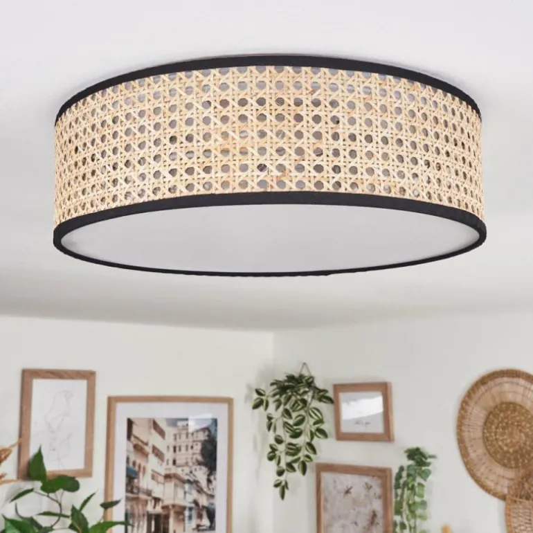 Antillo Plafonnier Nickel mat, 3 lumières