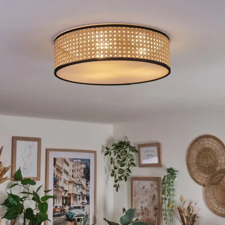 Antillo Plafonnier Nickel mat, 3 lumières