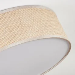 Antillo Plafonnier Nickel mat, 3 lumières