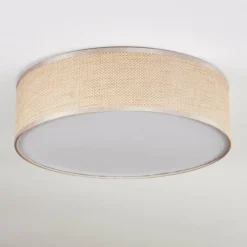 Antillo Plafonnier Nickel mat, 3 lumières