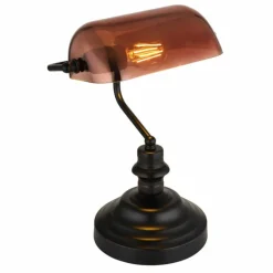 Antique Lampe à poser Luminaires Globo Lighting Noir, 1 lumière