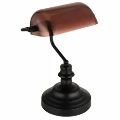 Antique Lampe à poser Luminaires Globo Lighting Noir, 1 lumière