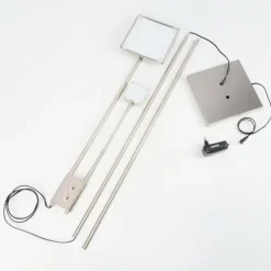 Antra Lampadaire LED Nickel mat, 1 lumière