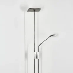 Antra Lampadaire LED Nickel mat, 1 lumière
