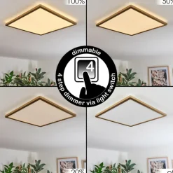 Antra Plafonnier, Panel LED Or, 1 lumière