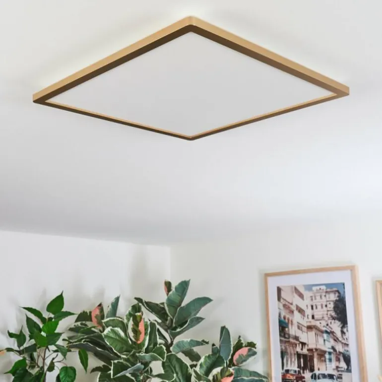 Antra Plafonnier, Panel LED Or, 1 lumière