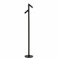 ANTRIM Lampadaire Luminaires Lucide LED Noir, 2 lumières