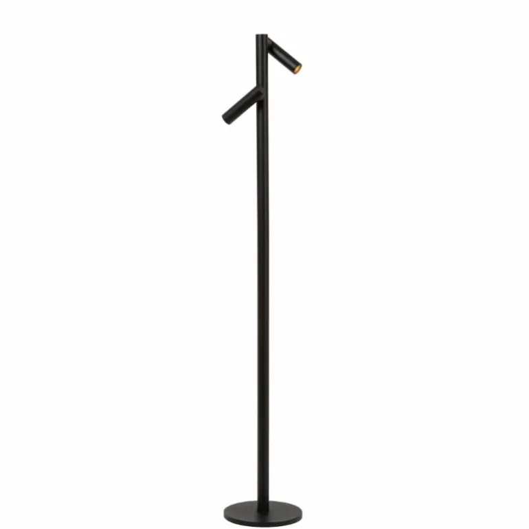 ANTRIM Lampadaire Luminaires Lucide LED Noir, 2 lumières