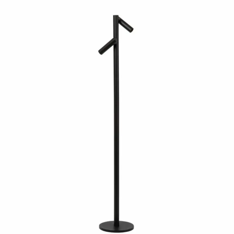ANTRIM Lampadaire Luminaires Lucide LED Noir, 2 lumières