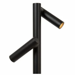 ANTRIM Lampadaire Luminaires Lucide LED Noir, 2 lumières