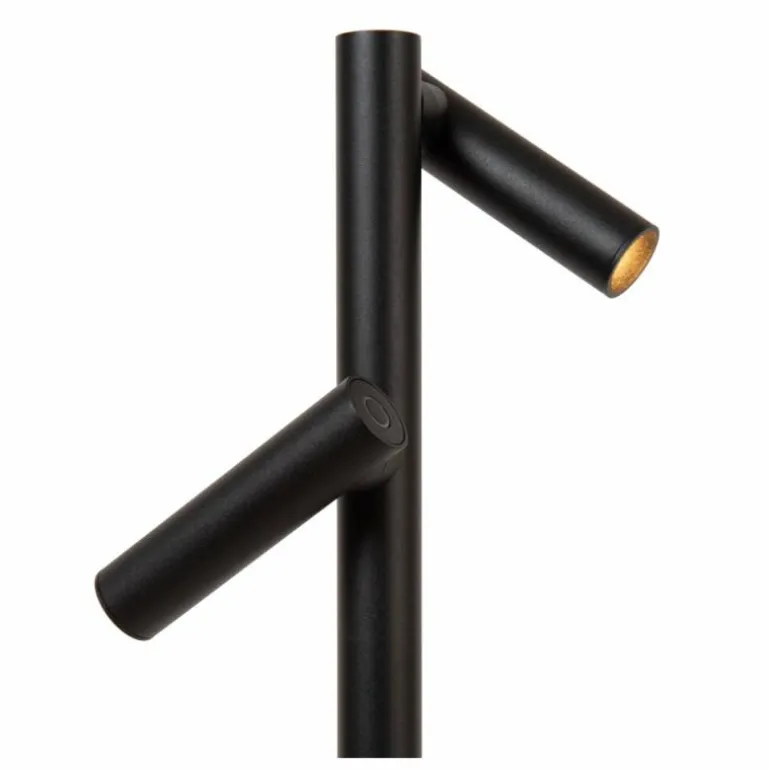 ANTRIM Lampadaire Luminaires Lucide LED Noir, 2 lumières