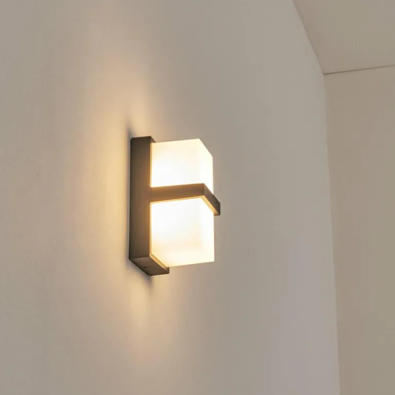 Antua Lampe murale d´extérieur, Luminaire Up & Down Anthracite, 1 lumière