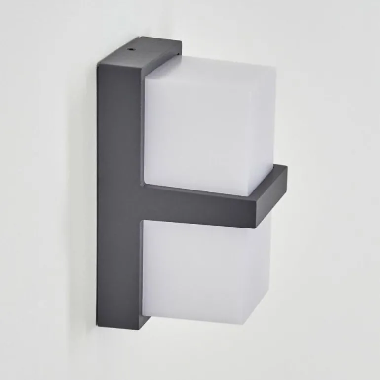 Antua Lampe murale d´extérieur, Luminaire Up & Down Anthracite, 1 lumière