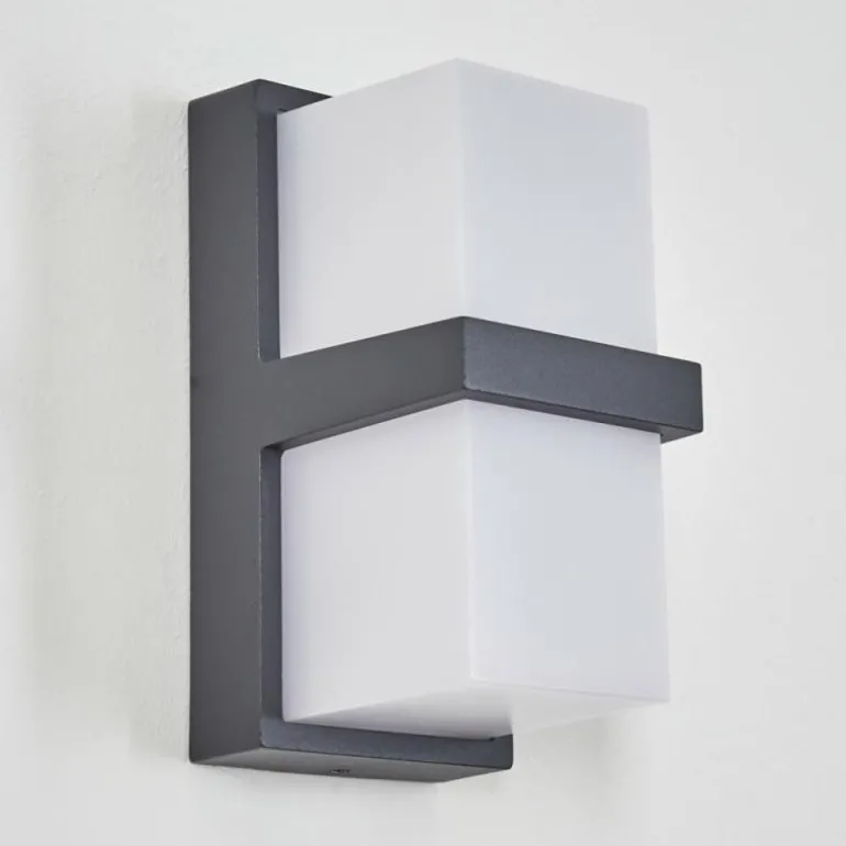 Antua Lampe murale d´extérieur, Luminaire Up & Down Anthracite, 1 lumière