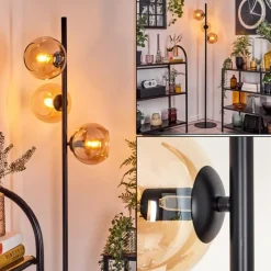 Apedo Lampadaire Ambre, 3 lumières