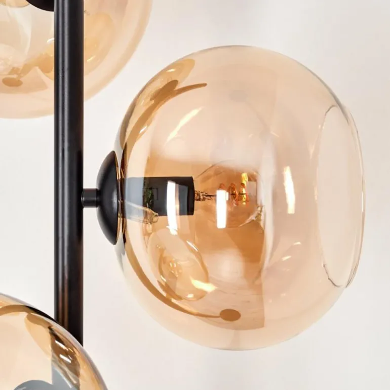 Apedo Lampadaire Ambre, 3 lumières