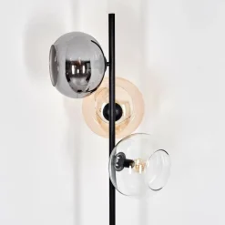 Apedo Lampadaire Ambre, Clair, Fumé, 3 lumières