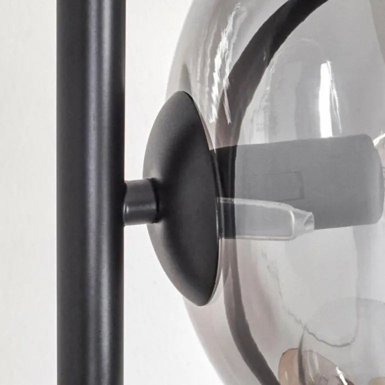 Apedo Lampadaire Ambre, Clair, Fumé, 4 lumières