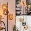 Apedo Lampadaire Ambre, Fumé, 3 lumières