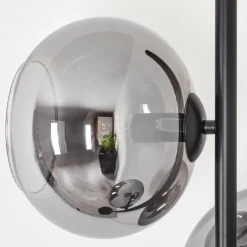 Apedo Lampadaire Fumé, 3 lumières