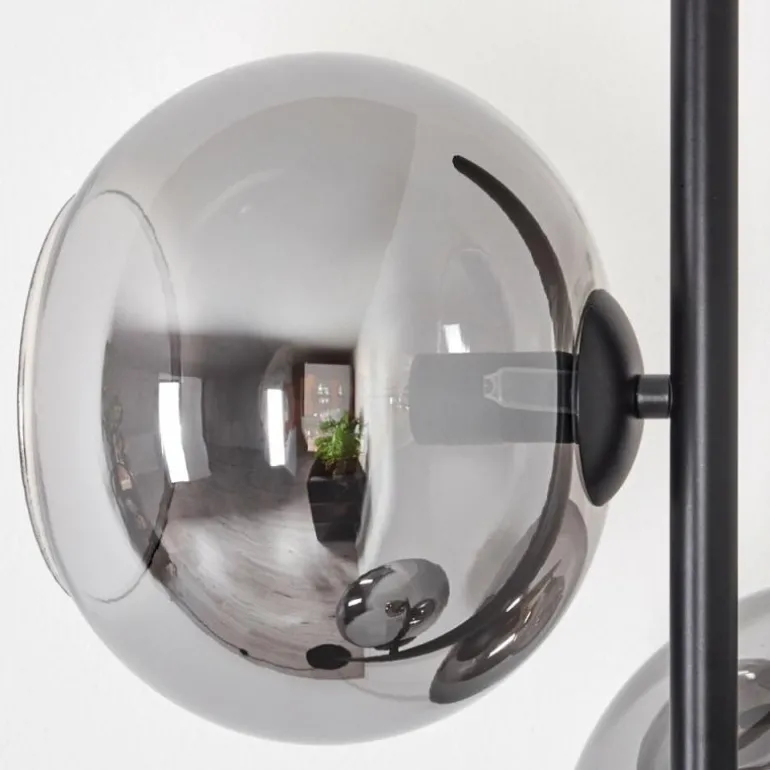 Apedo Lampadaire Fumé, 3 lumières