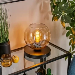 Apedo Lampe à poser Ambre, Clair, 1 lumière