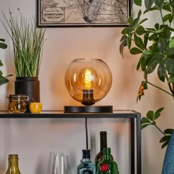 Apedo Lampe à poser Ambre, Clair, 1 lumière