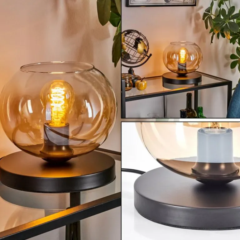 Apedo Lampe à poser Ambre, Clair, 1 lumière