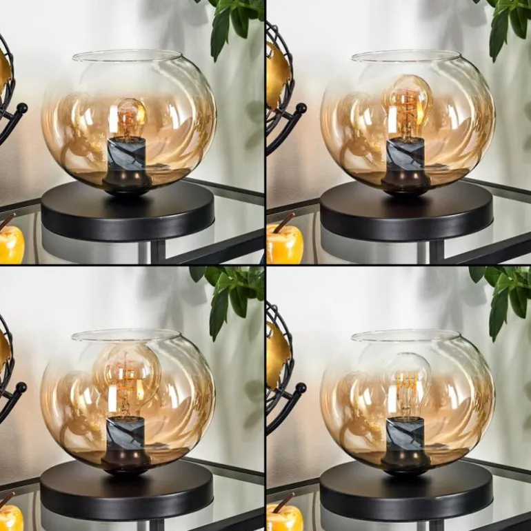 Apedo Lampe à poser Ambre, Clair, 1 lumière