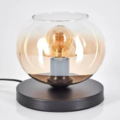 Apedo Lampe à poser Ambre, Clair, 1 lumière