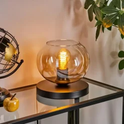 Apedo Lampe à poser Ambre, Clair, 1 lumière