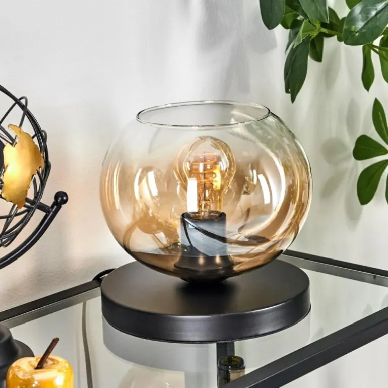 Apedo Lampe à poser Ambre, Clair, 1 lumière