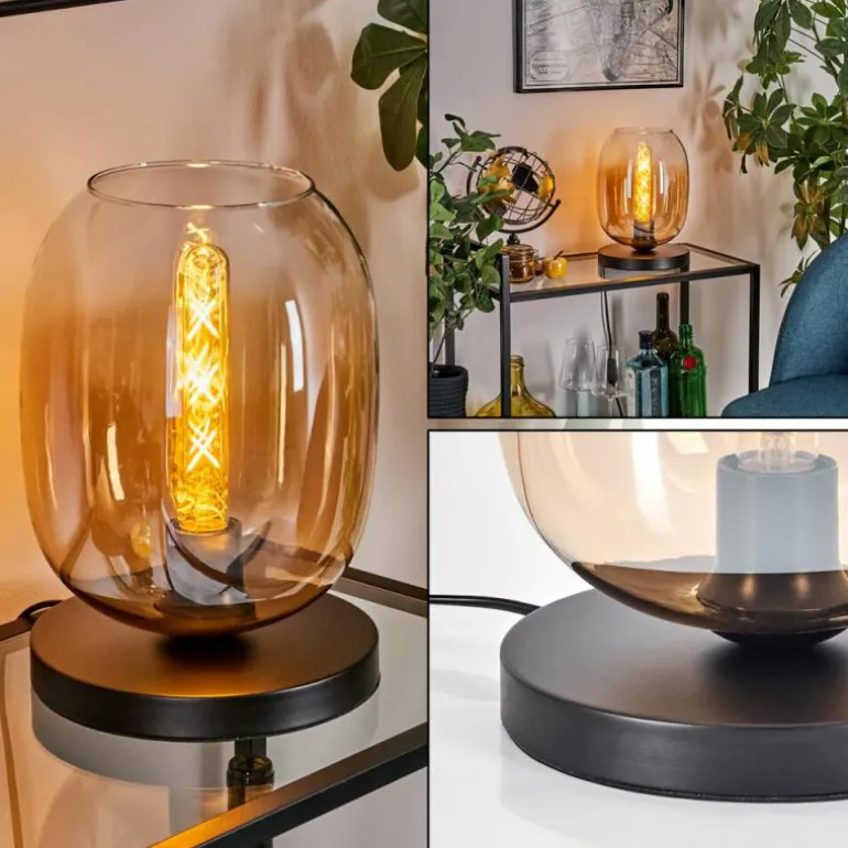 Apedo Lampe à poser Ambre, Clair, 1 lumière