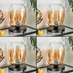 Apedo Lampe à poser Ambre, Clair, 1 lumière