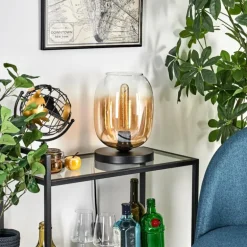 Apedo Lampe à poser Ambre, Clair, 1 lumière