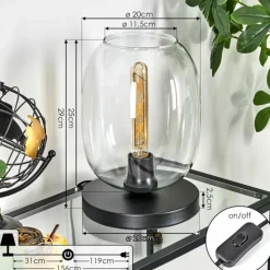 Apedo Lampe à poser Clair, 1 lumière