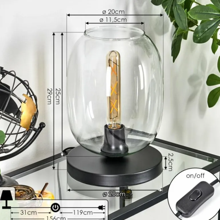 Apedo Lampe à poser Clair, 1 lumière