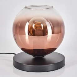 Apedo Lampe à poser Clair, Cuivré, 1 lumière